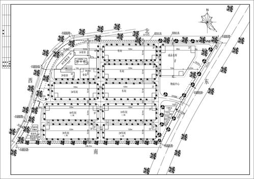 食品廠廠區(qū)廠房綜合規(guī)劃總圖鳥瞰圖設(shè)計(jì)